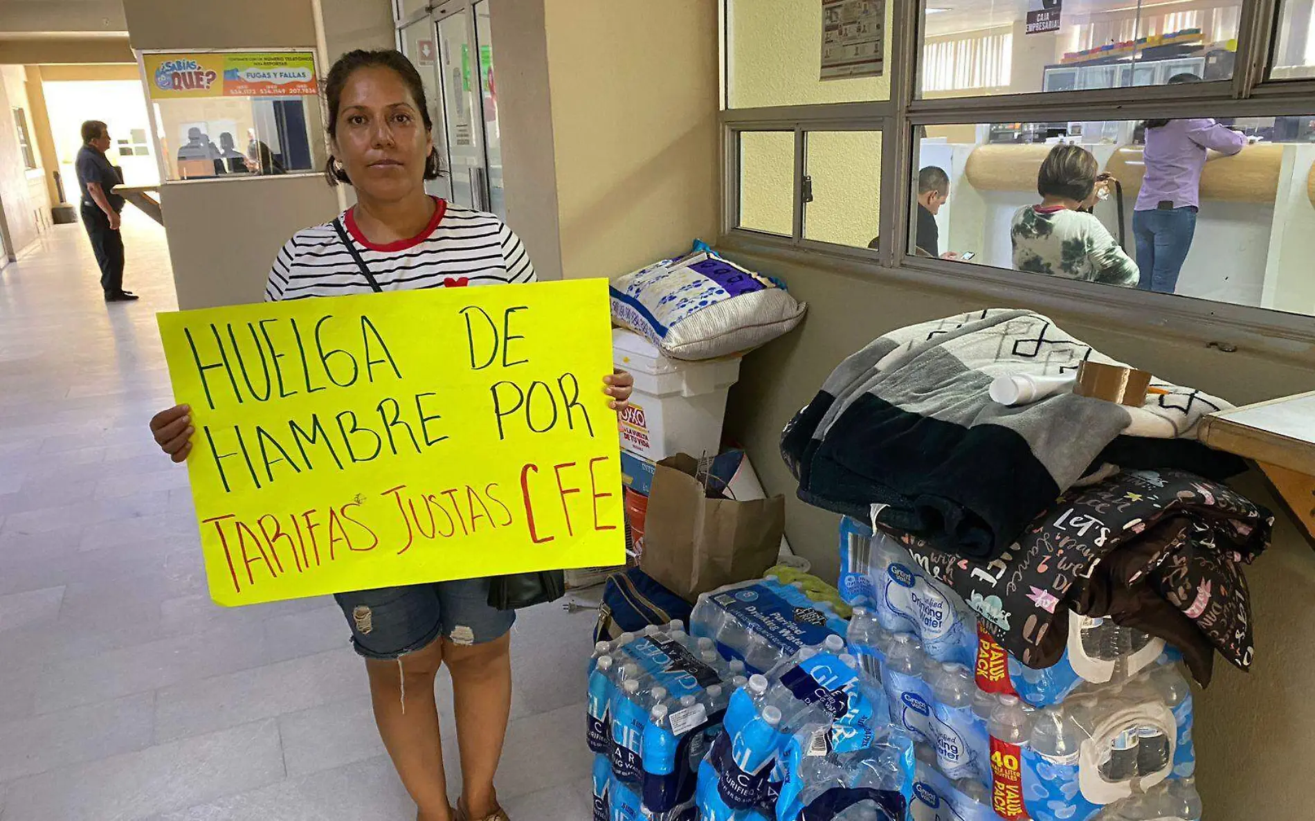 Marisela Barboza se está sintiendo débil físicamente al no ingerir alimentos desde hace 18 días